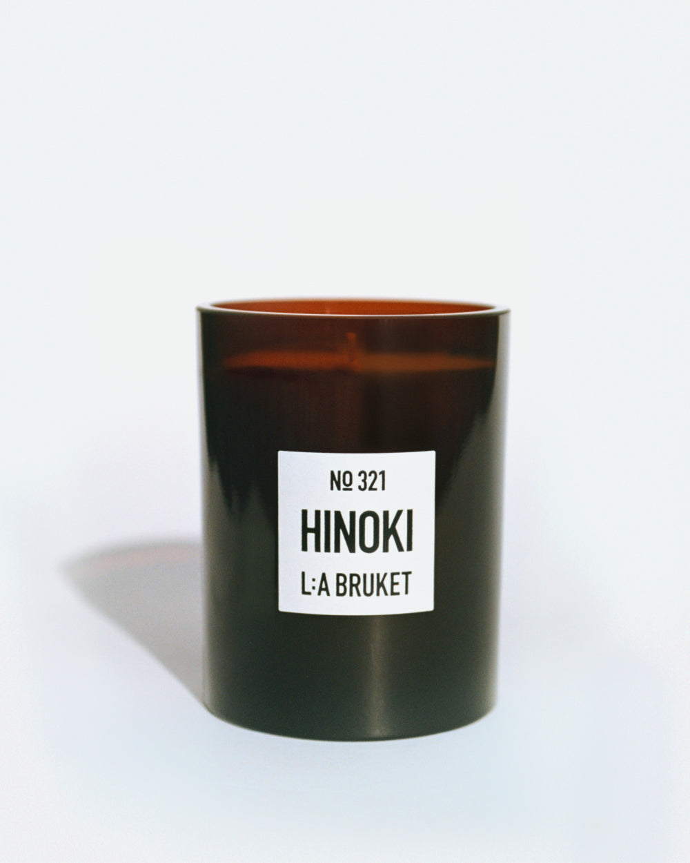L:A BRUKET 321 Scented Candle Hinoki 260g