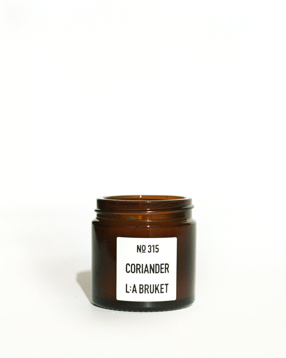 L:A BRUKET 315 Mini Scented Candle Coriander 50g