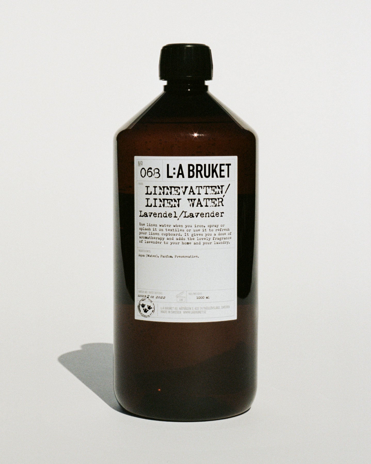 L:A BRUKET 068 Linen Water Lavender 1000ml