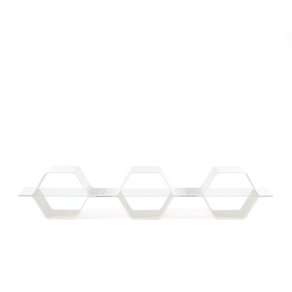 Heller Honeycomb Modular Shelving - White (Configuration C)