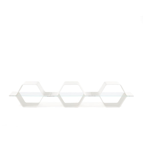 Heller Honeycomb Modular Shelving - White (Configuration C)