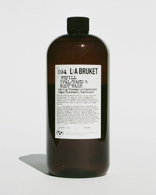 L:A BRUKET 094 Refill Hand & Body Wash Sage Rosemary Lavender 1000ml