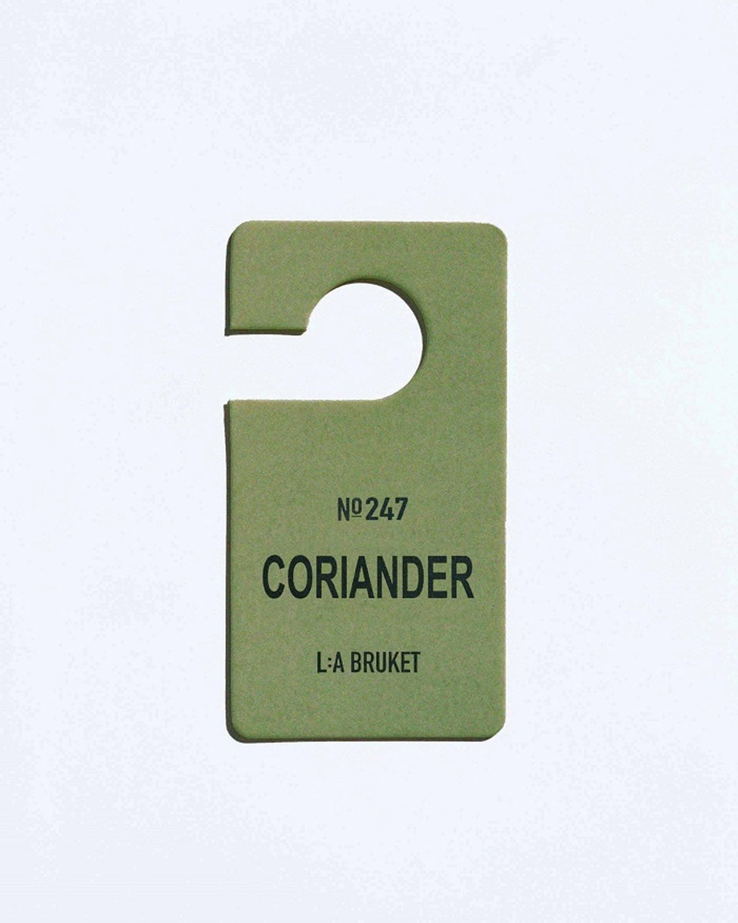 L:A BRUKET 247 Fragrance Tag Coriander