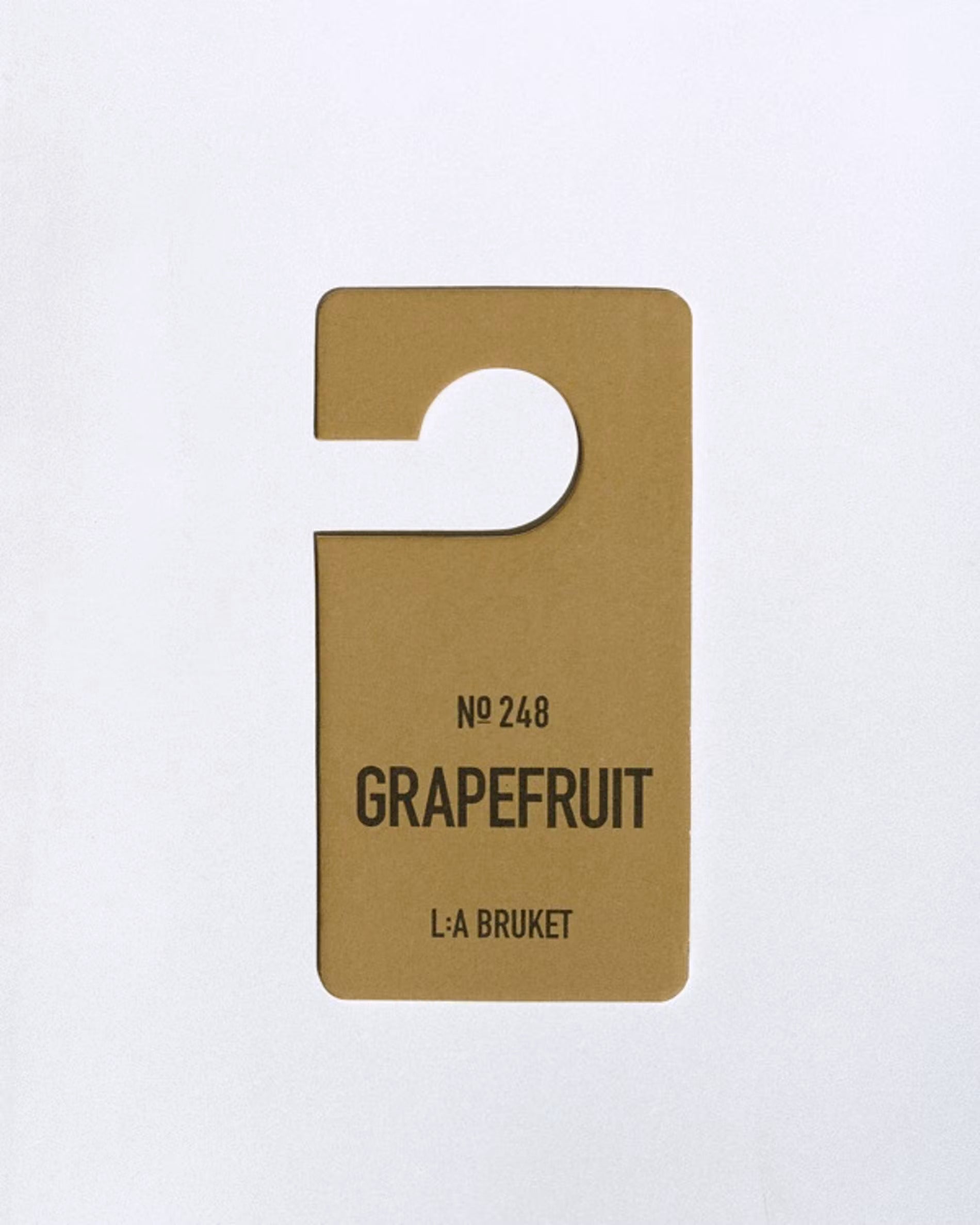 L:A BRUKET 248 Fragrance Tag Grapefruit