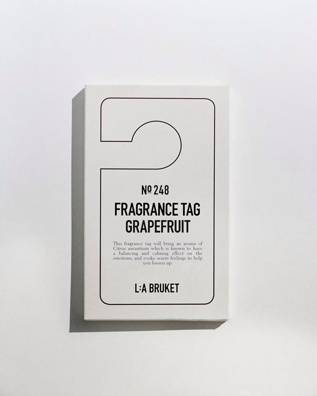 L:A BRUKET 248 Fragrance Tag Grapefruit
