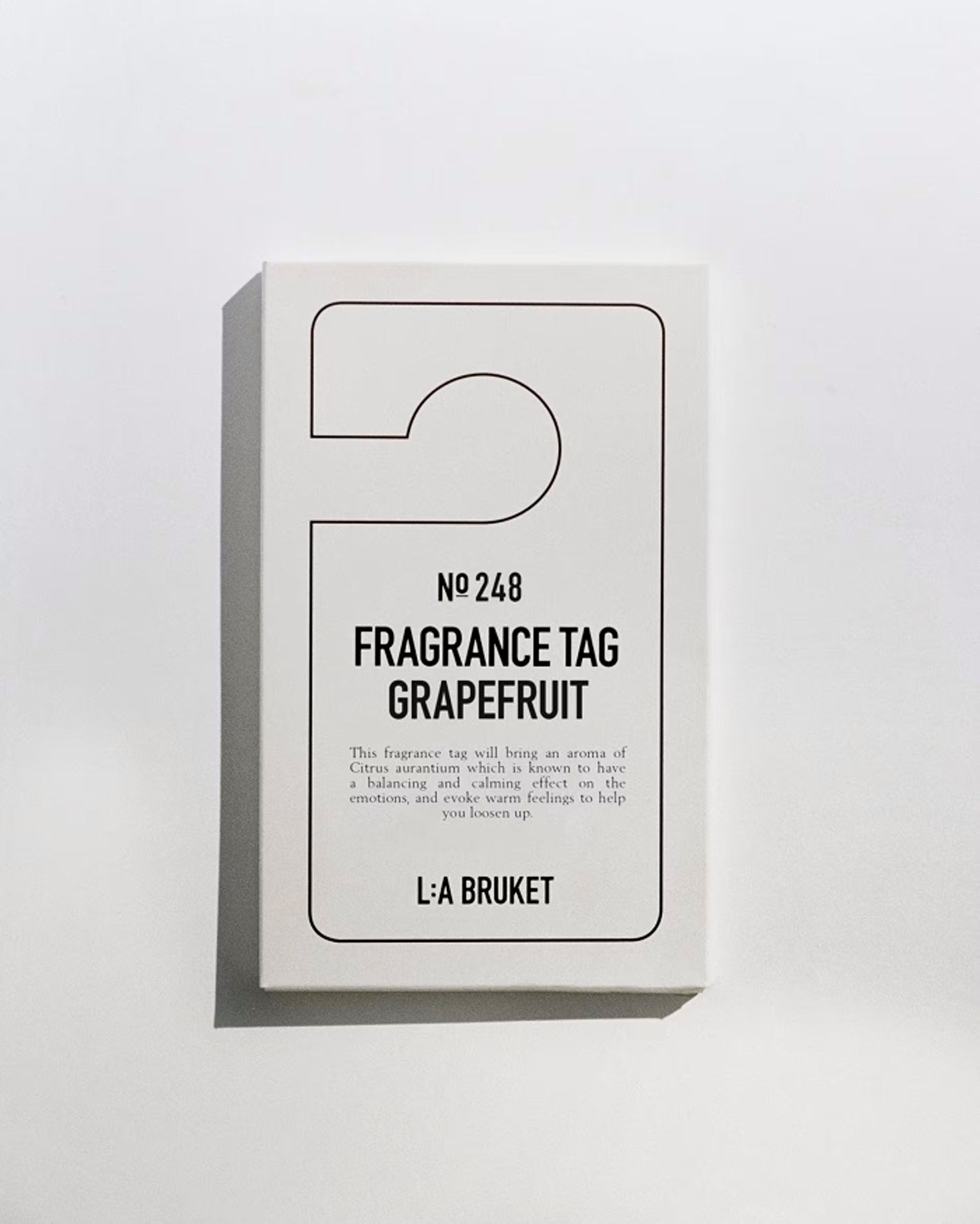 L:A BRUKET 248 Fragrance Tag Grapefruit