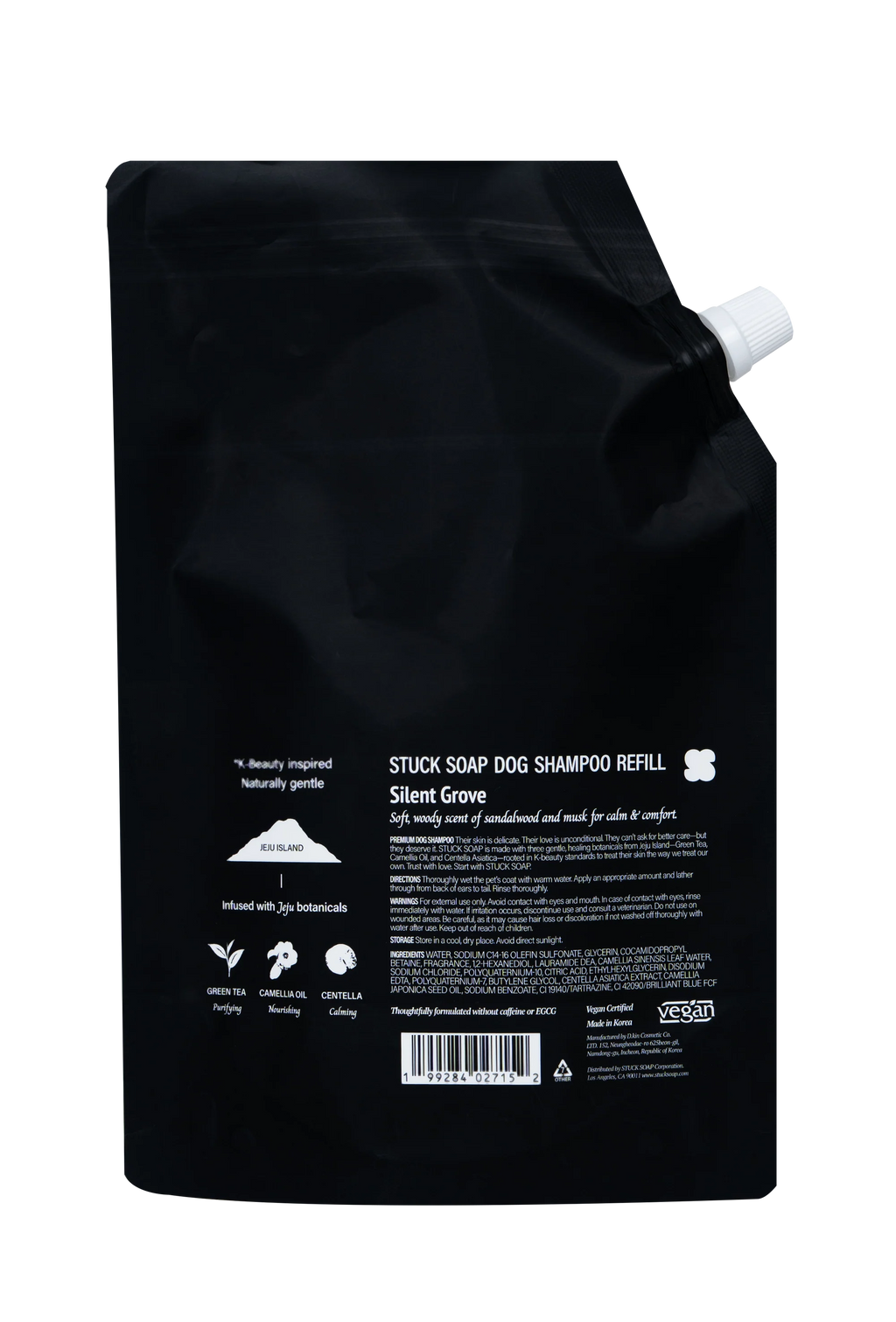 STUCK SOAP Silent Grove Dog Shampoo Refill - 1000 ml