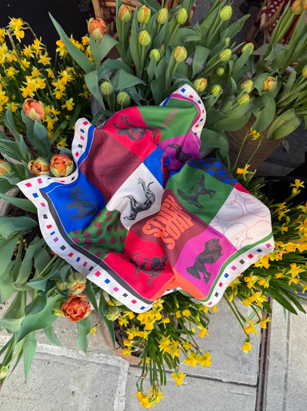 Stuck Soap Signature Scarf - Color Pop