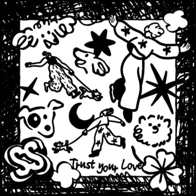 Stuck Soap Signature Scarf - Mono Ink