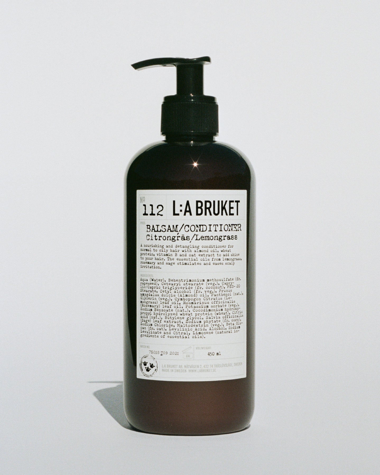 L:A BRUKET 112 Conditioner Lemongrass 450ml