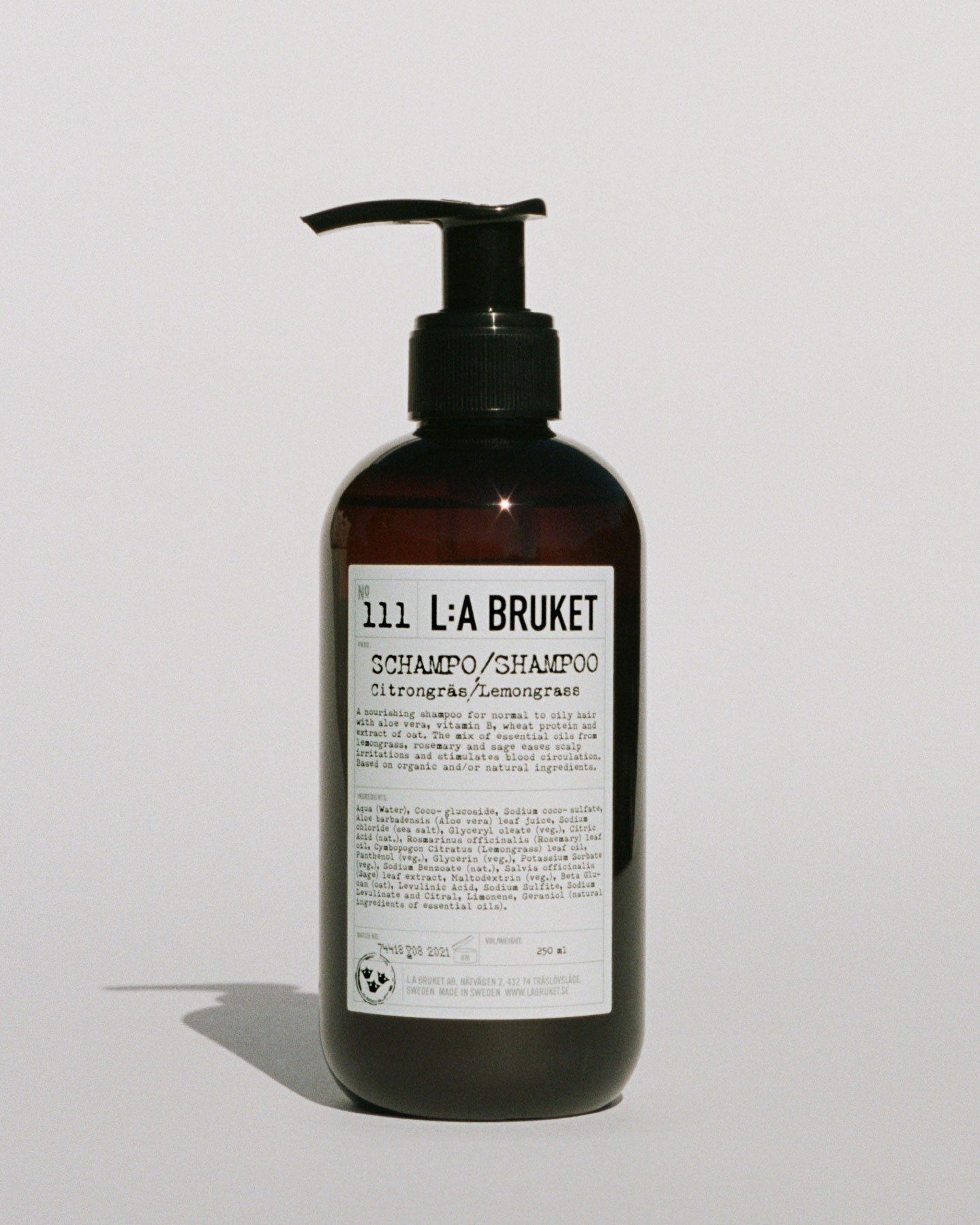 L:A BRUKET 111 Shampoo Lemongrass 240ml