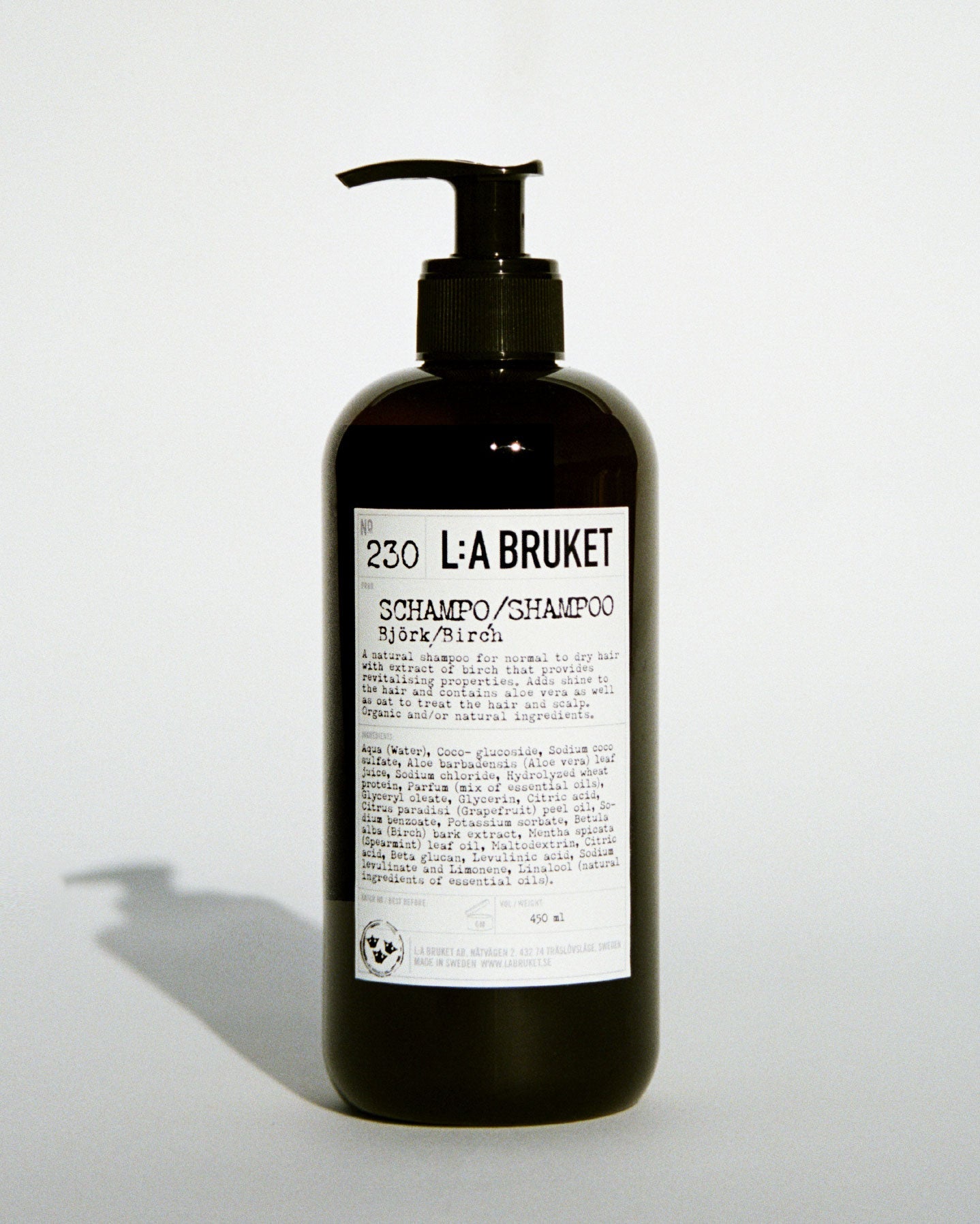 L:A BRUKET 230 Shampoo Birch 450ml