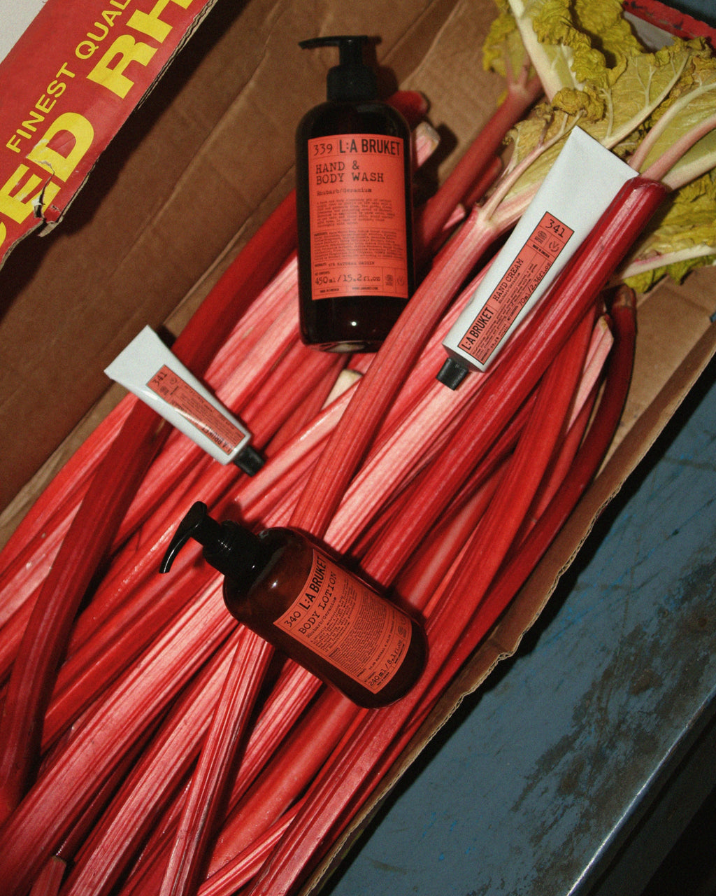 L:A BRUKET 341 Hand Cream Rhubarb Geranium 70ml