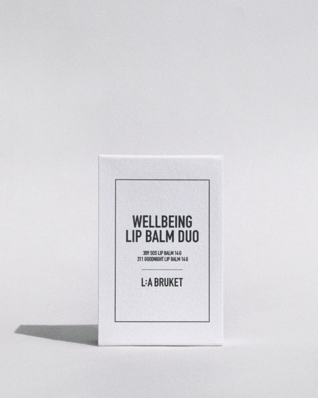 L:A BRUKET Wellbeing Lip Balm Duo 2 x 14g