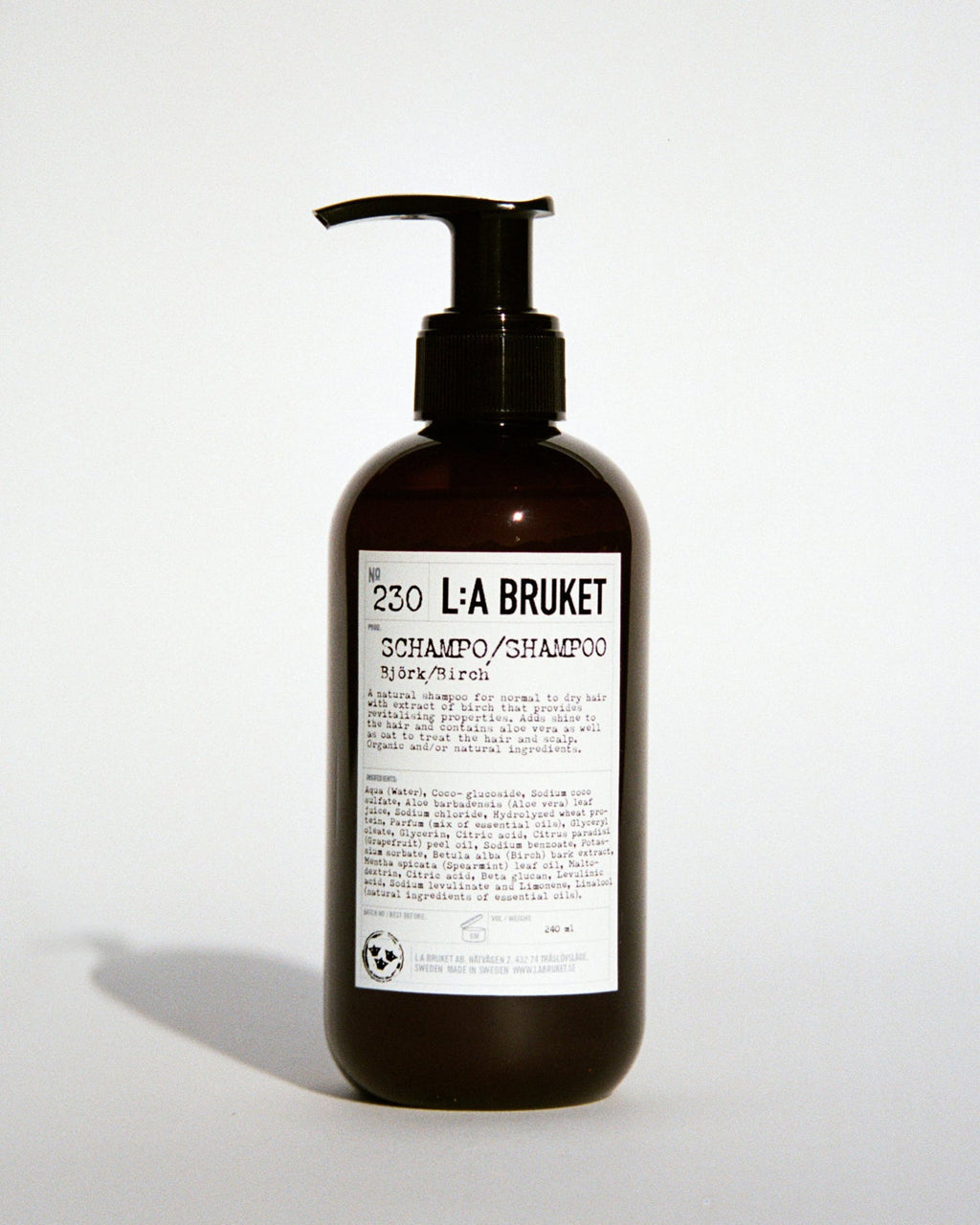 L:A BRUKET 230 Shampoo | Birch 240ml
