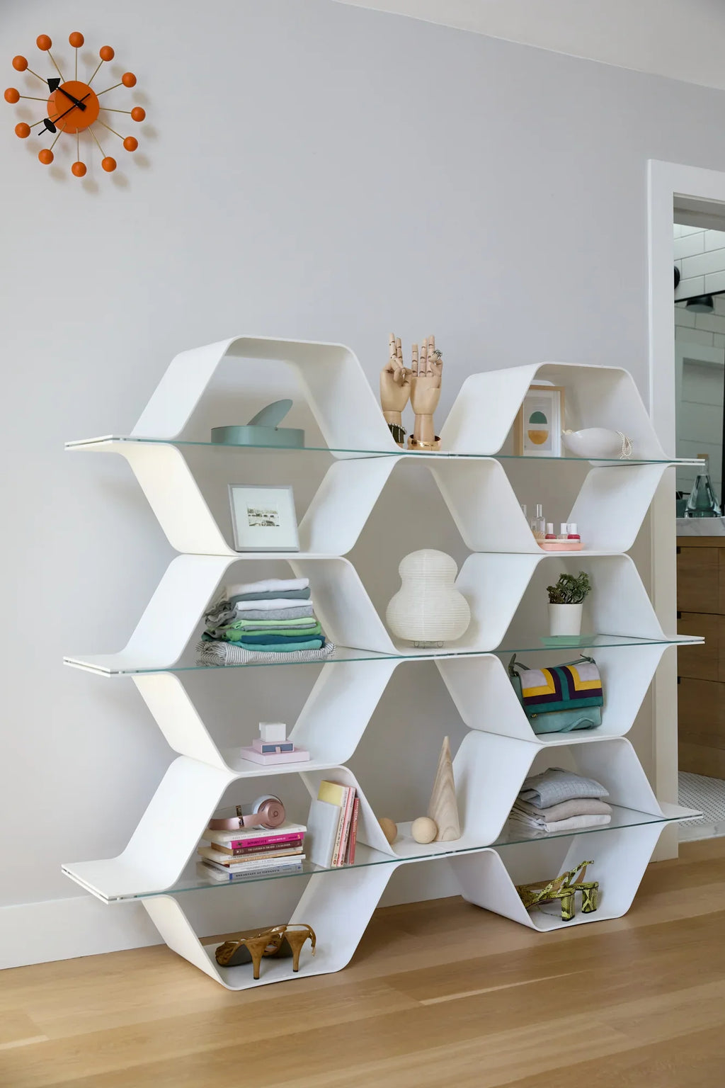 Honeycomb Modular Shelving | 3 Cell Pack