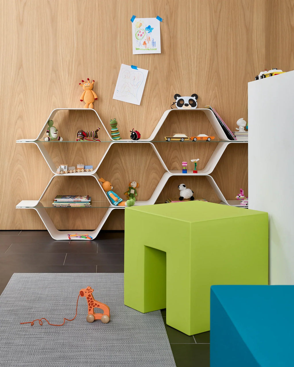 Honeycomb Modular Shelving | 3 Cell Pack