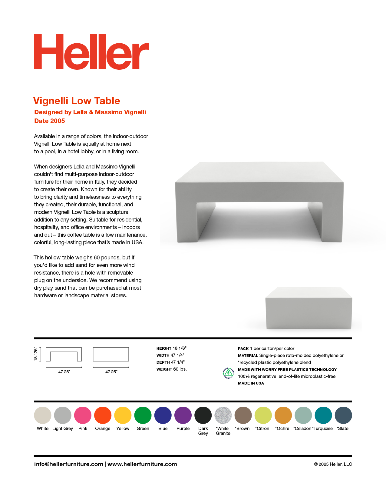 Vignelli Table