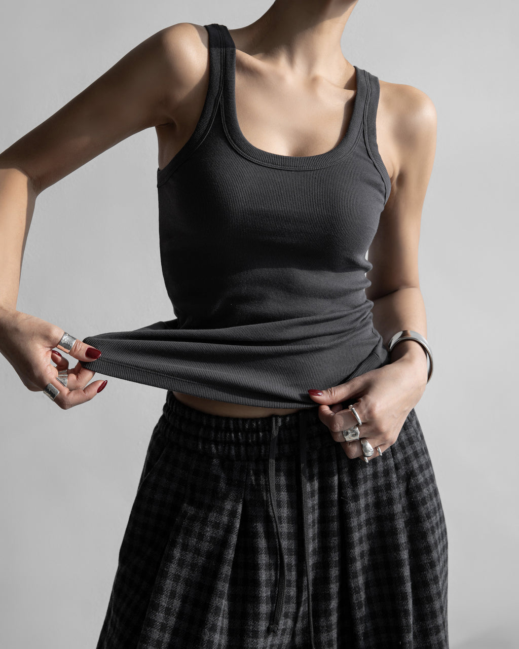 Ribbed Tank Sleeveless Top – PAPER MOON