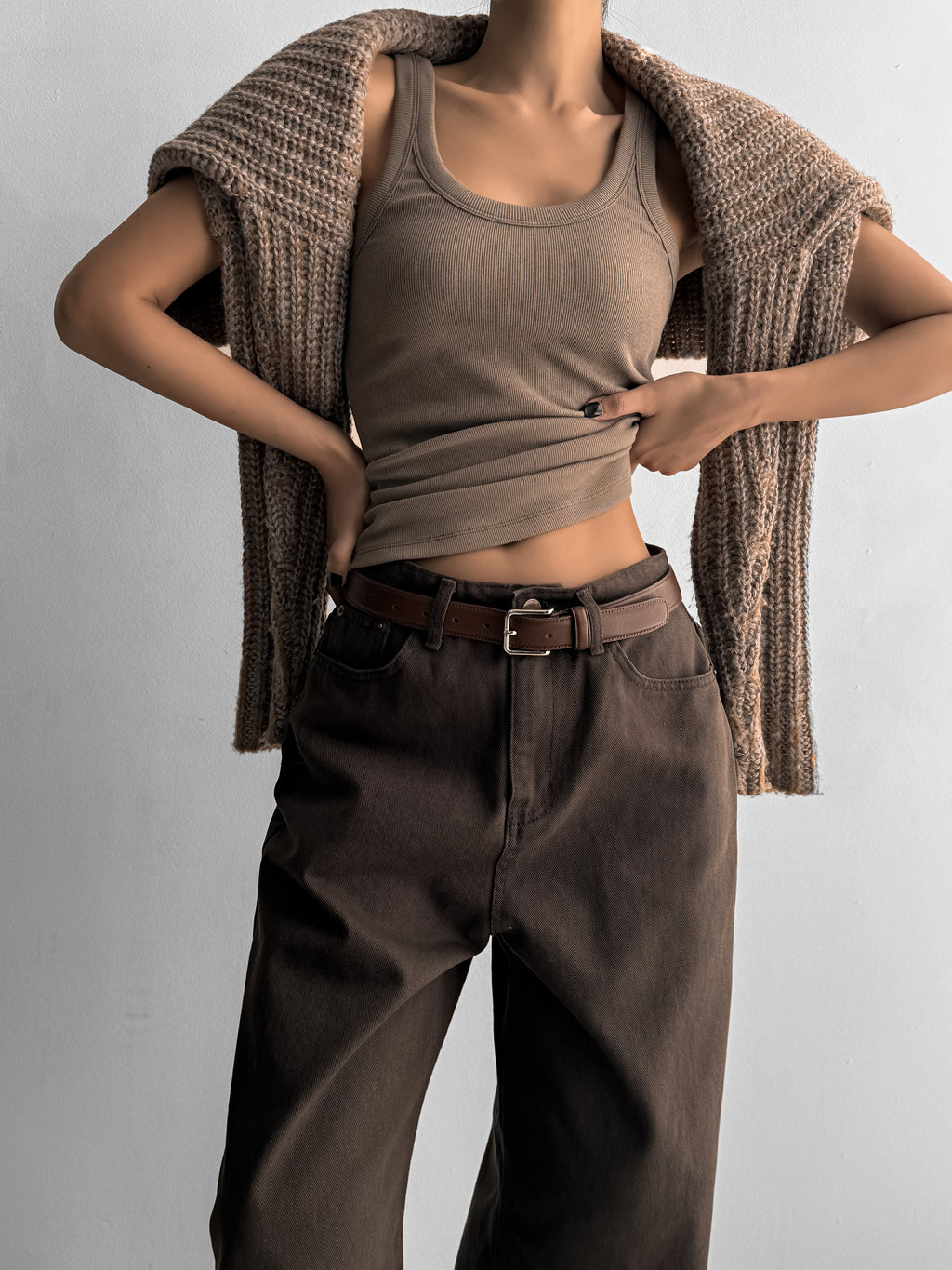 Ribbed Tank Sleeveless Top – PAPER MOON