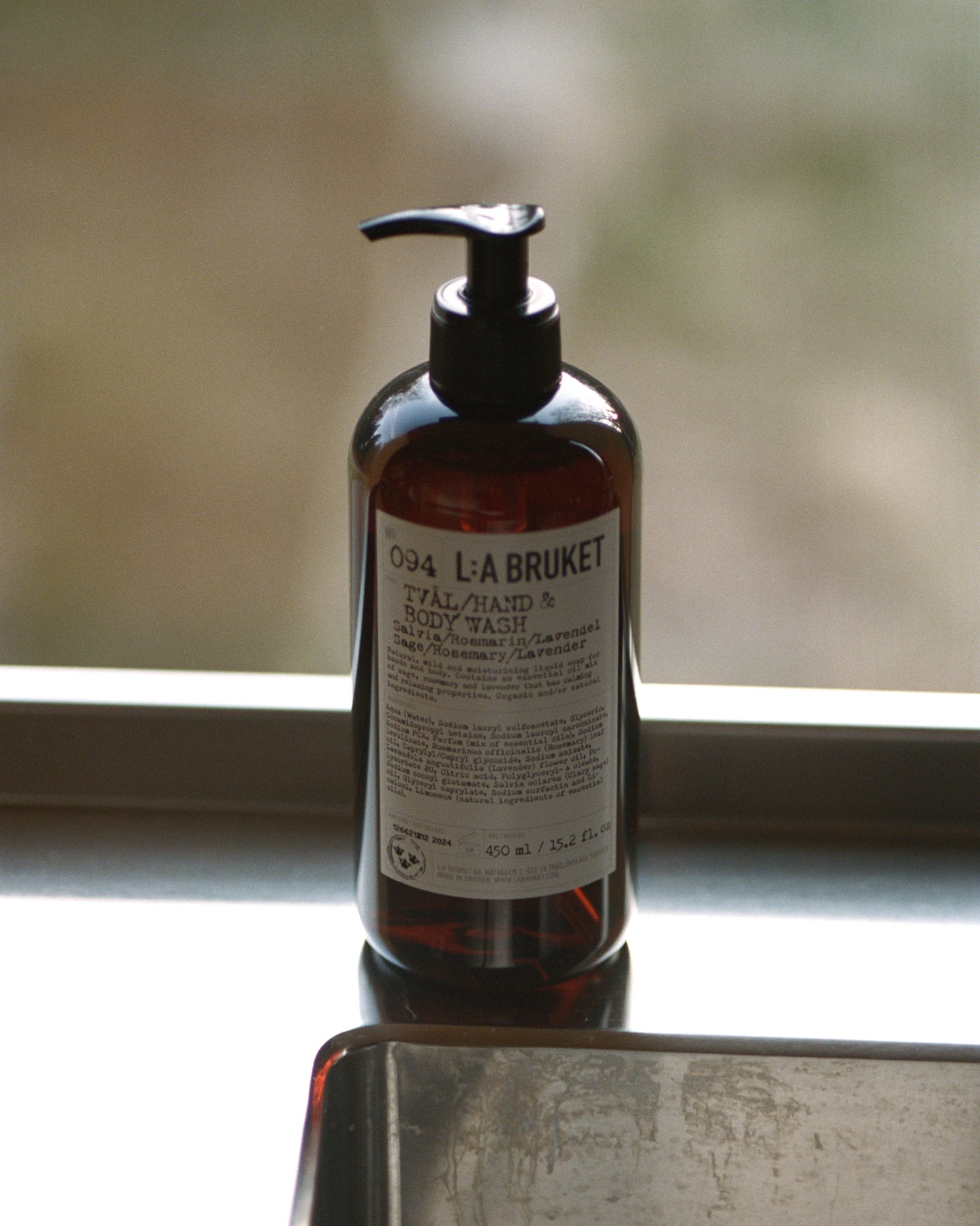 L:A BRUKET 094 Hand & Body Wash Sage Rosemary Lavender 240ml