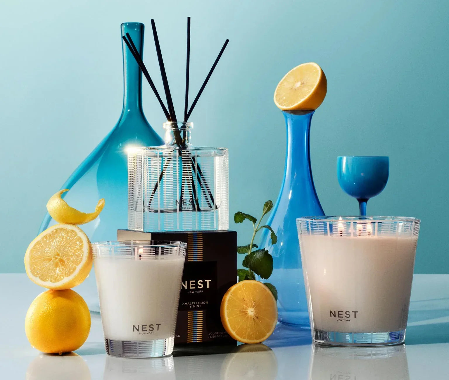 NEST New York Amalfi Lemon & Mint Reed Diffuser