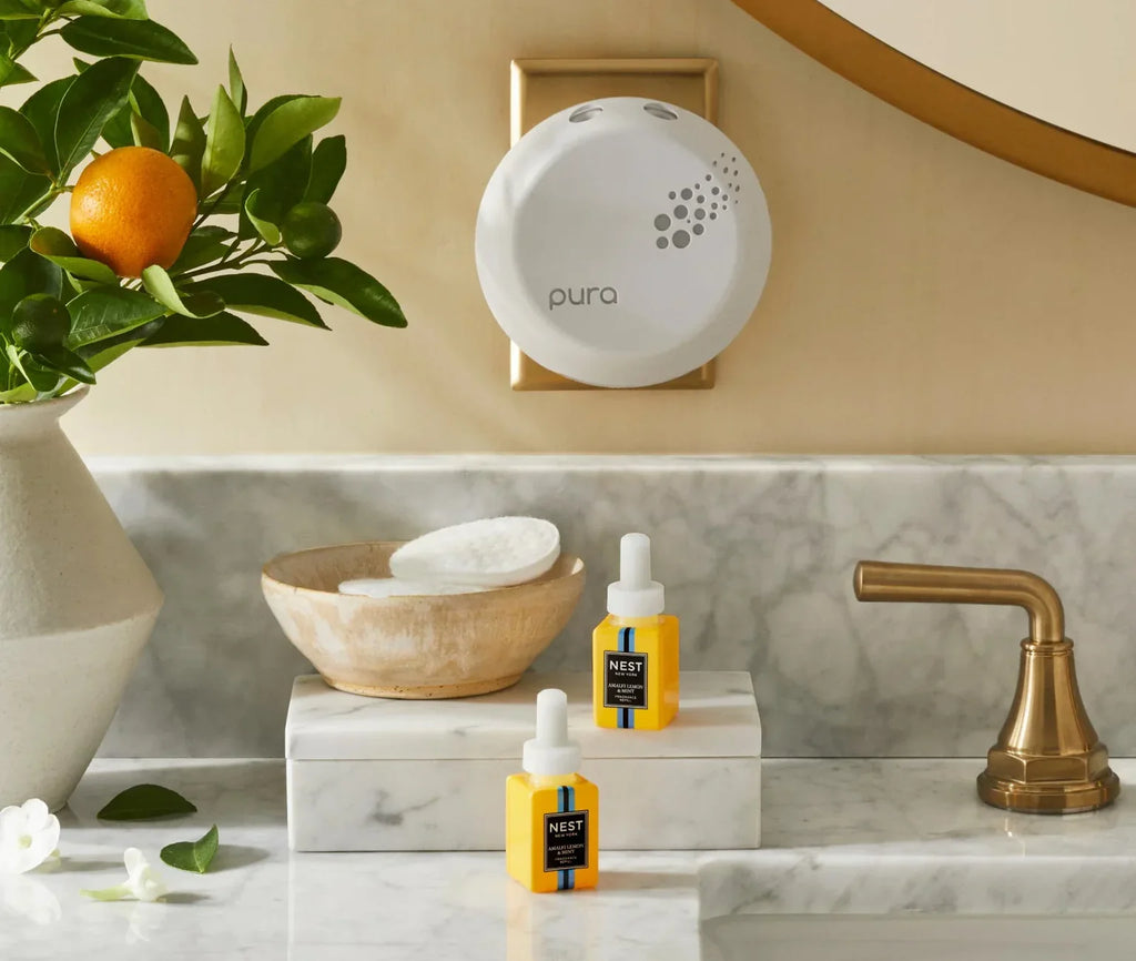 NEST New York Amalfi Lemon & Mint Refill Duo for NEST x Pura Smart Home Fragrance Diffuser (Smart Vials)