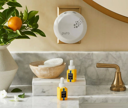 NEST New York Amalfi Lemon & Mint Refill Duo for NEST x Pura Smart Home Fragrance Diffuser (Smart Vials)