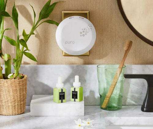 NEST New York Bamboo Refill Duo for NEST x Pura Smart Home Fragrance Diffuser (Smart Vials)