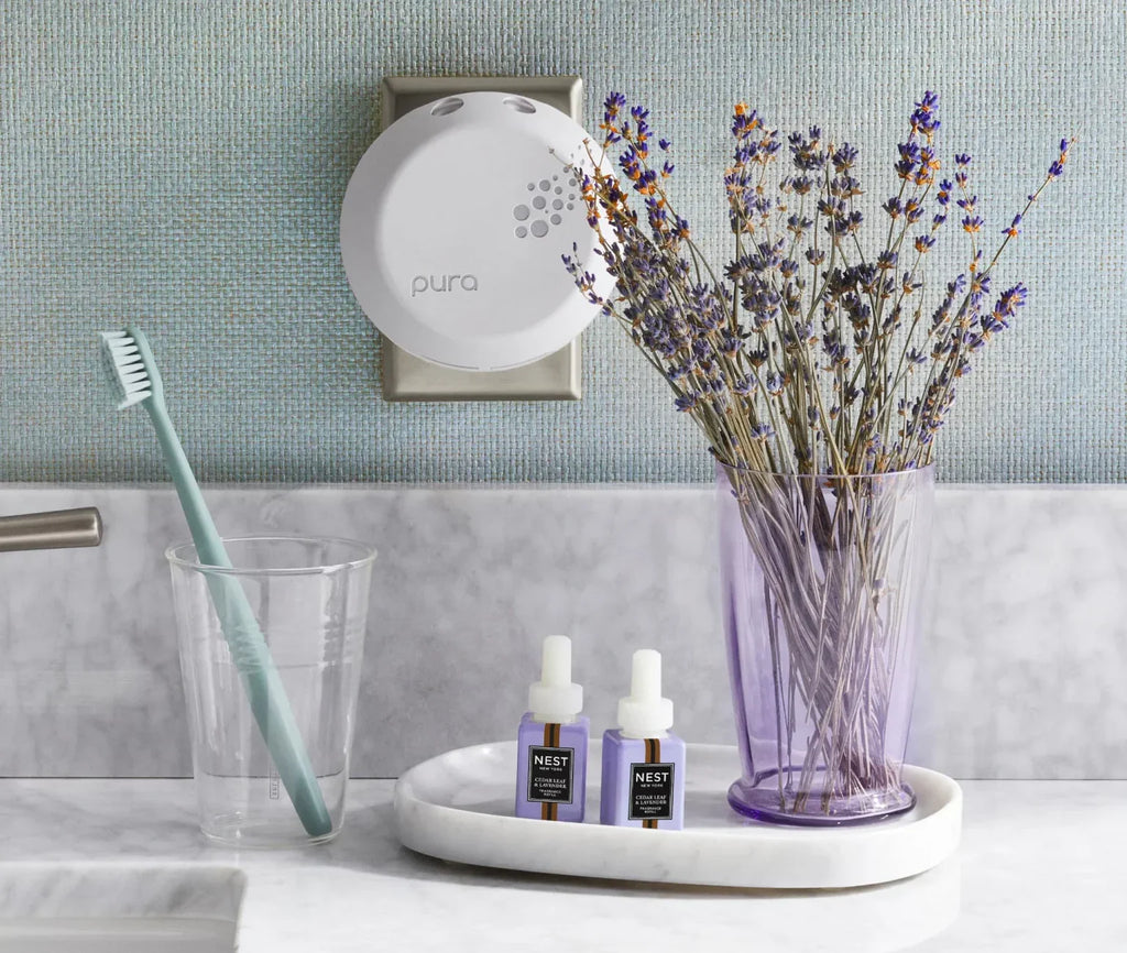 NEST New York Cedar Leaf & Lavender Refill Duo for NEST x Pura Smart Home Fragrance Diffuser (Smart Vials)
