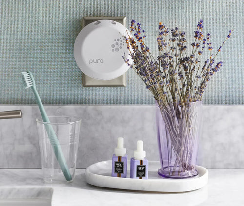 NEST New York Cedar Leaf & Lavender Refill Duo for NEST x Pura Smart Home Fragrance Diffuser (Smart Vials)