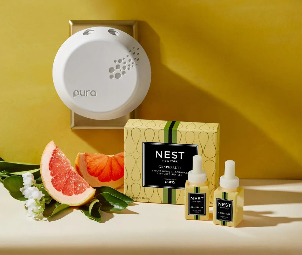 NEST New York Grapefruit Refill Duo for NEST x Pura Smart Home Fragrance Diffuser (Smart Vials)