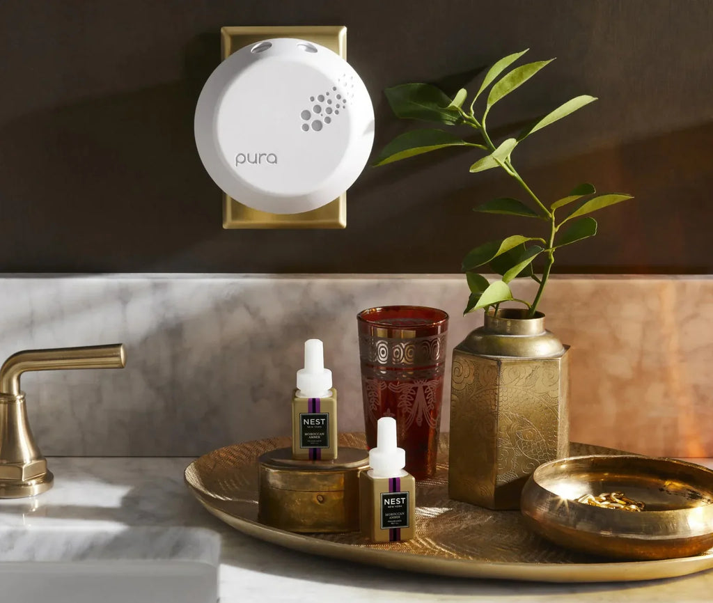 NEST New York Moroccan Amber Refill Duo for NEST x Pura Smart Home Fragrance Diffuser (Smart Vials)