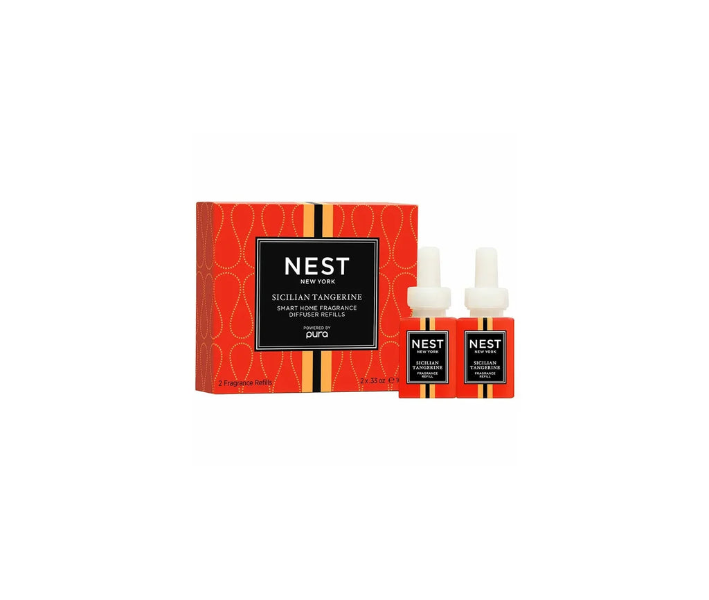 NEST New York Sicilian Tangerine Refill Duo for NEST x Pura Smart Home Fragrance Diffuser (Smart Vials)