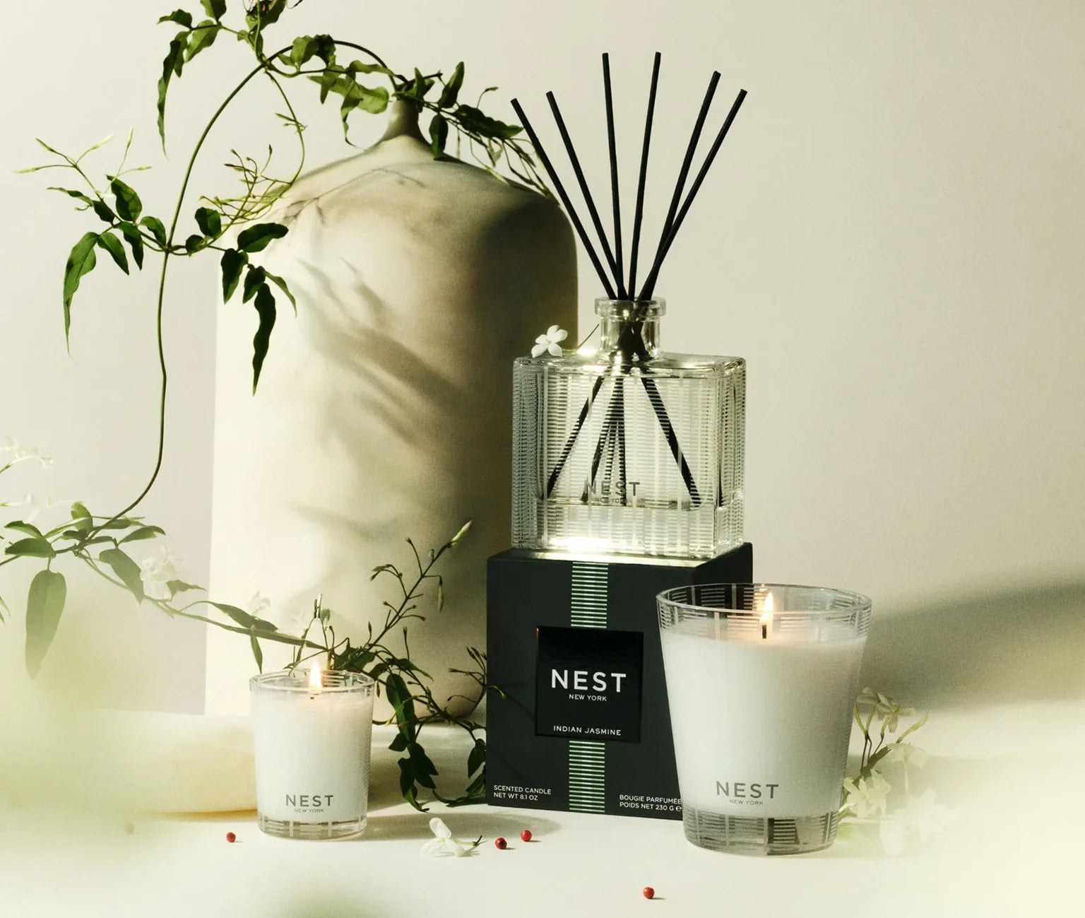 NEST New York Indian Jasmine Reed Diffuser
