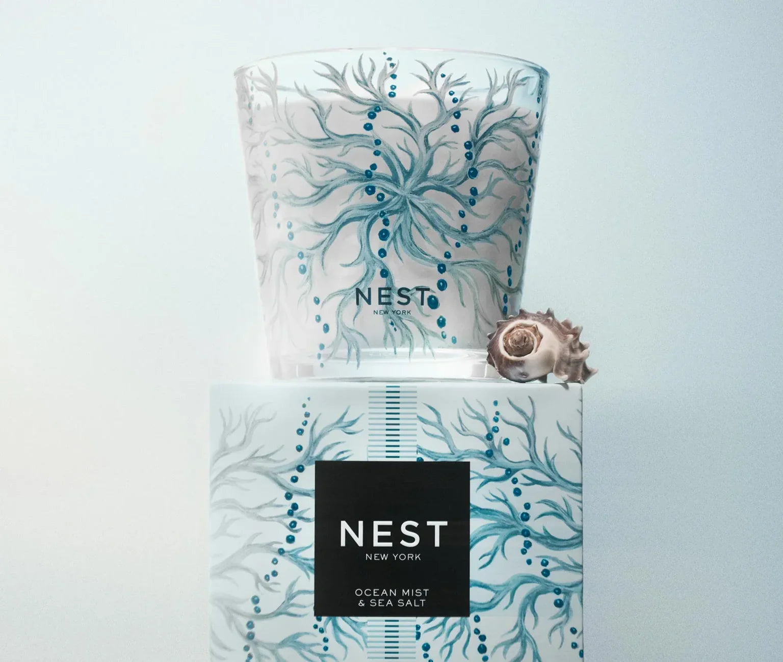 NEST New York Specialty 3 Wick Candle - Ocean Mist & Sea Salt