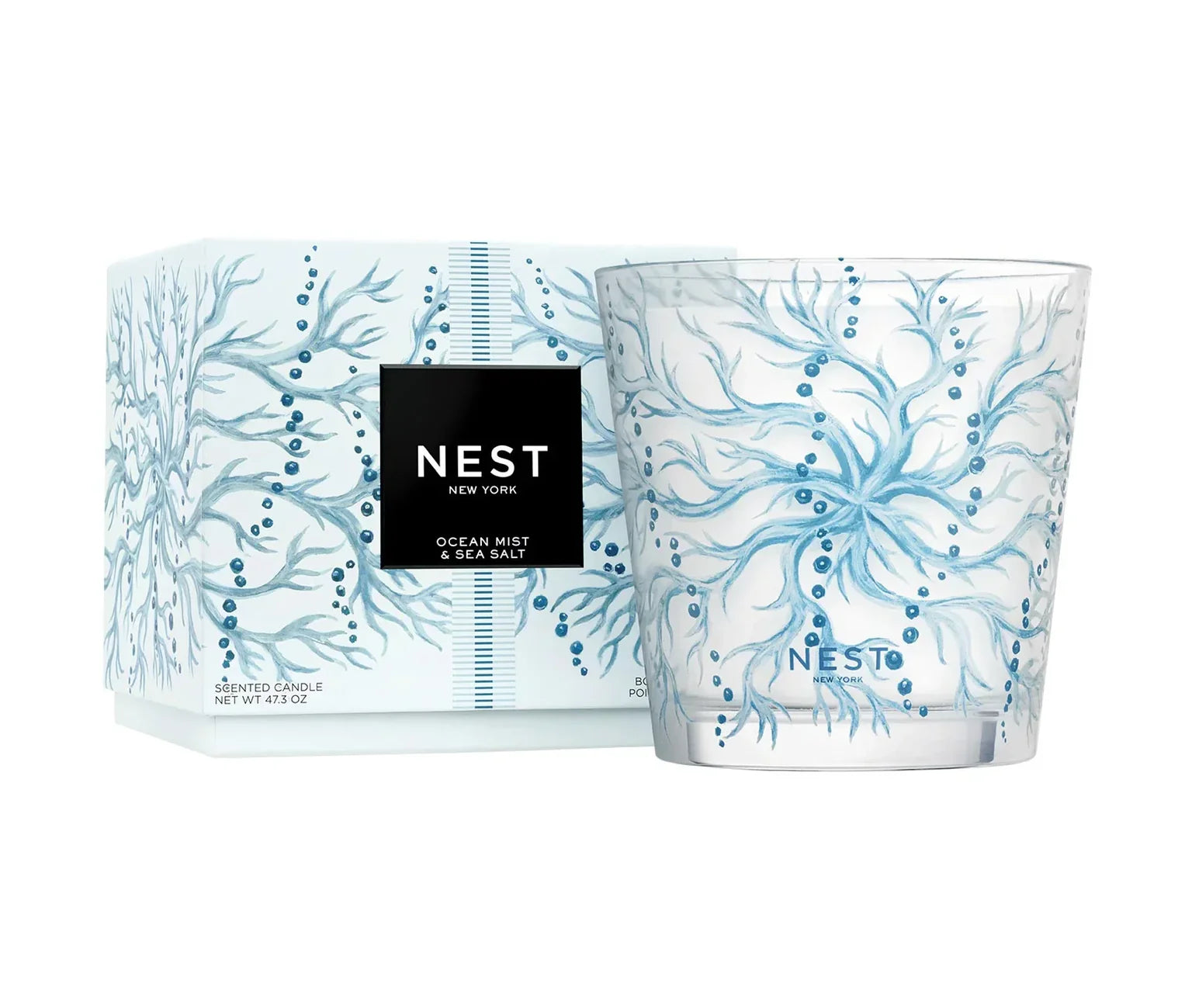 NEST New York Specialty Luxury Candle - Ocean Mist & Sea Salt