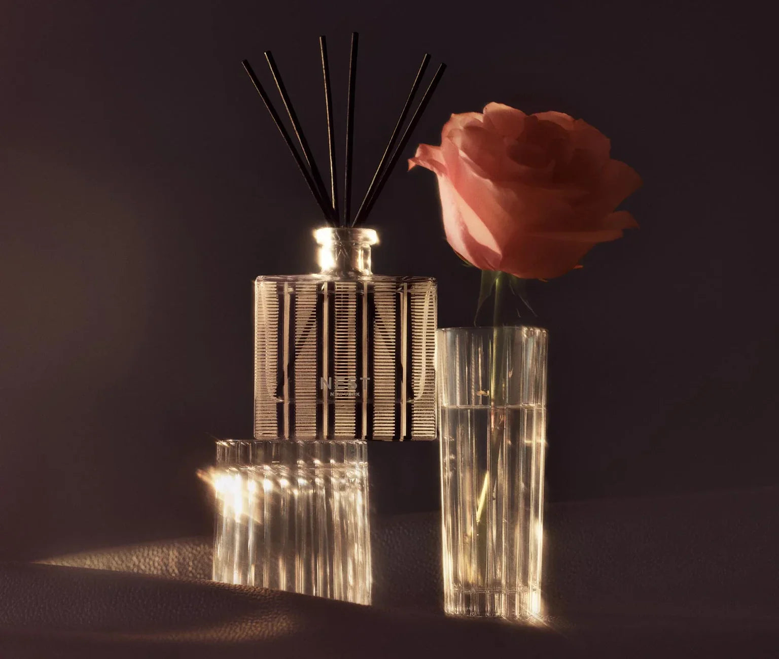 NEST New York Reed Diffuser 5.9fl oz - Rose Noir & Oud
