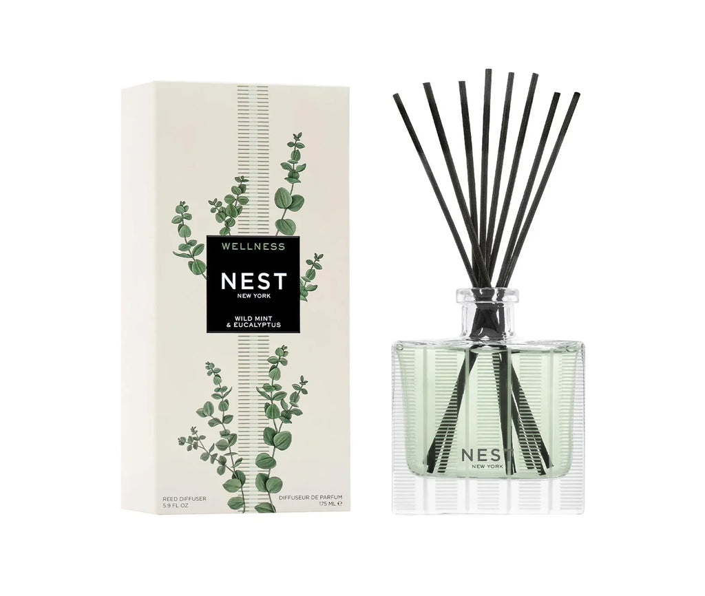 NEST New York Wild Mint & Eucalyptus Reed Diffuser