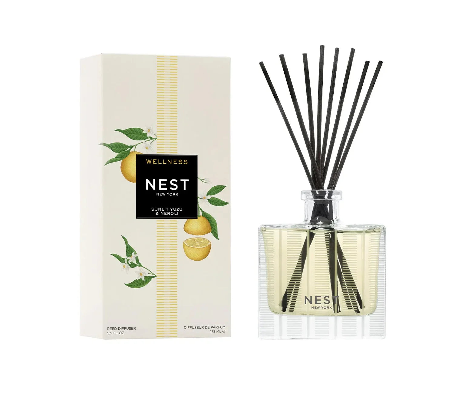 NEST New York Reed Diffuser 5.9fl oz - Sunlit Yuzu & Neroli