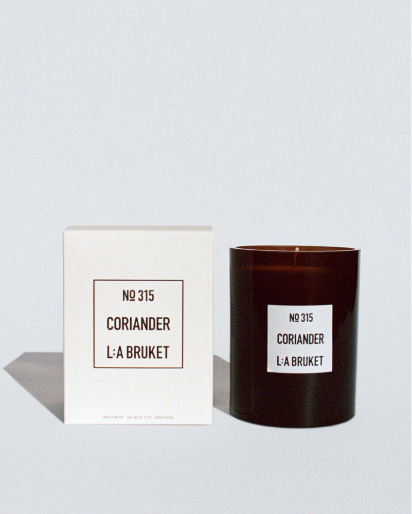 L:A BRUKET 315 Scented Candle Coriander 260g