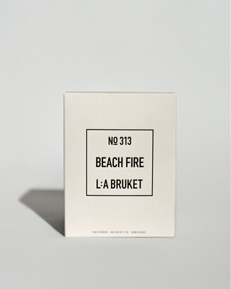L:A BRUKET 313 Scented Candle Beach Fire 260g