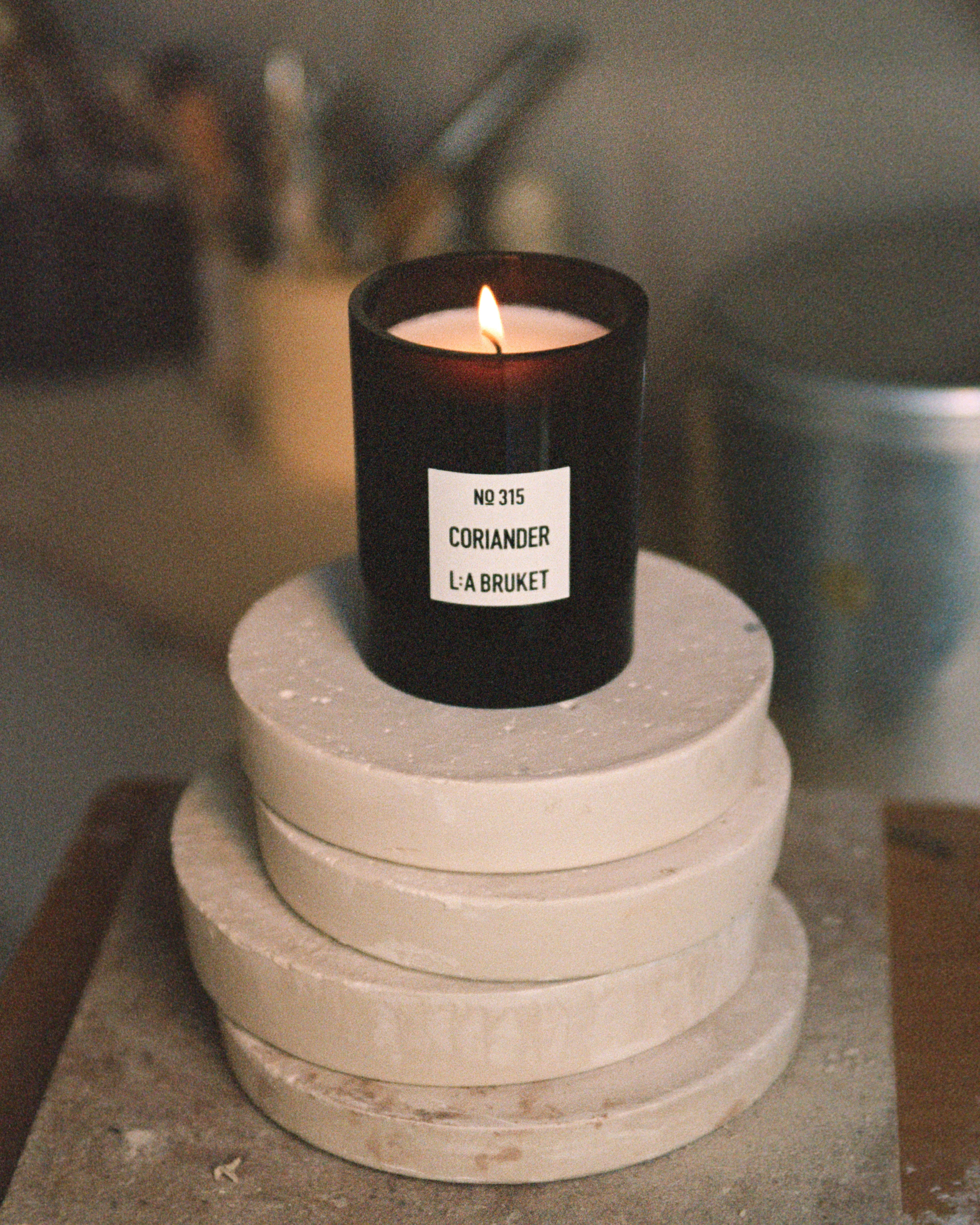 L:A BRUKET 315 Scented Candle Coriander 260g