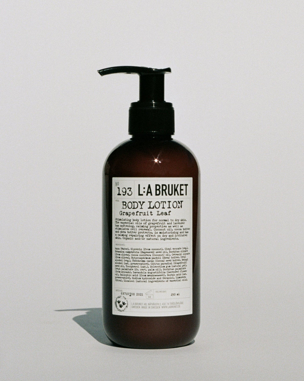 L:A BRUKET 193 Body Lotion Grapefruit Leaf 240ml