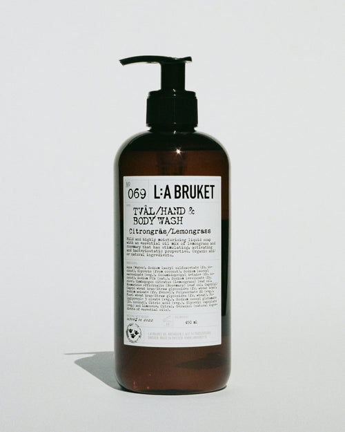 L:A BRUKET 069 Hand & Body Wash Lemongrass 450ml