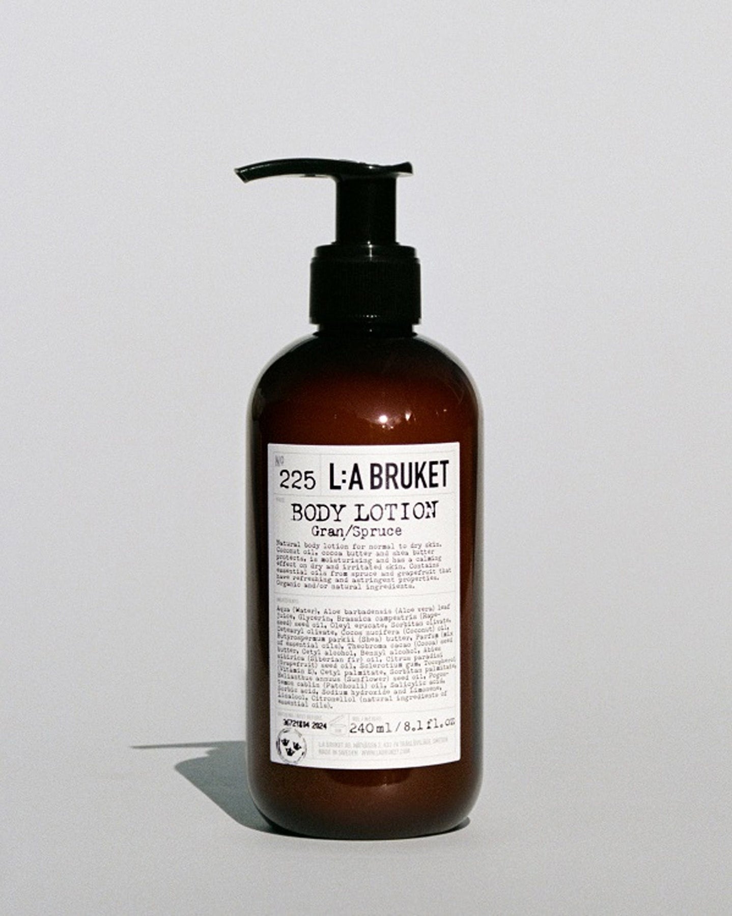 L:A BRUKET 225 Body Lotion Spruce 240ml