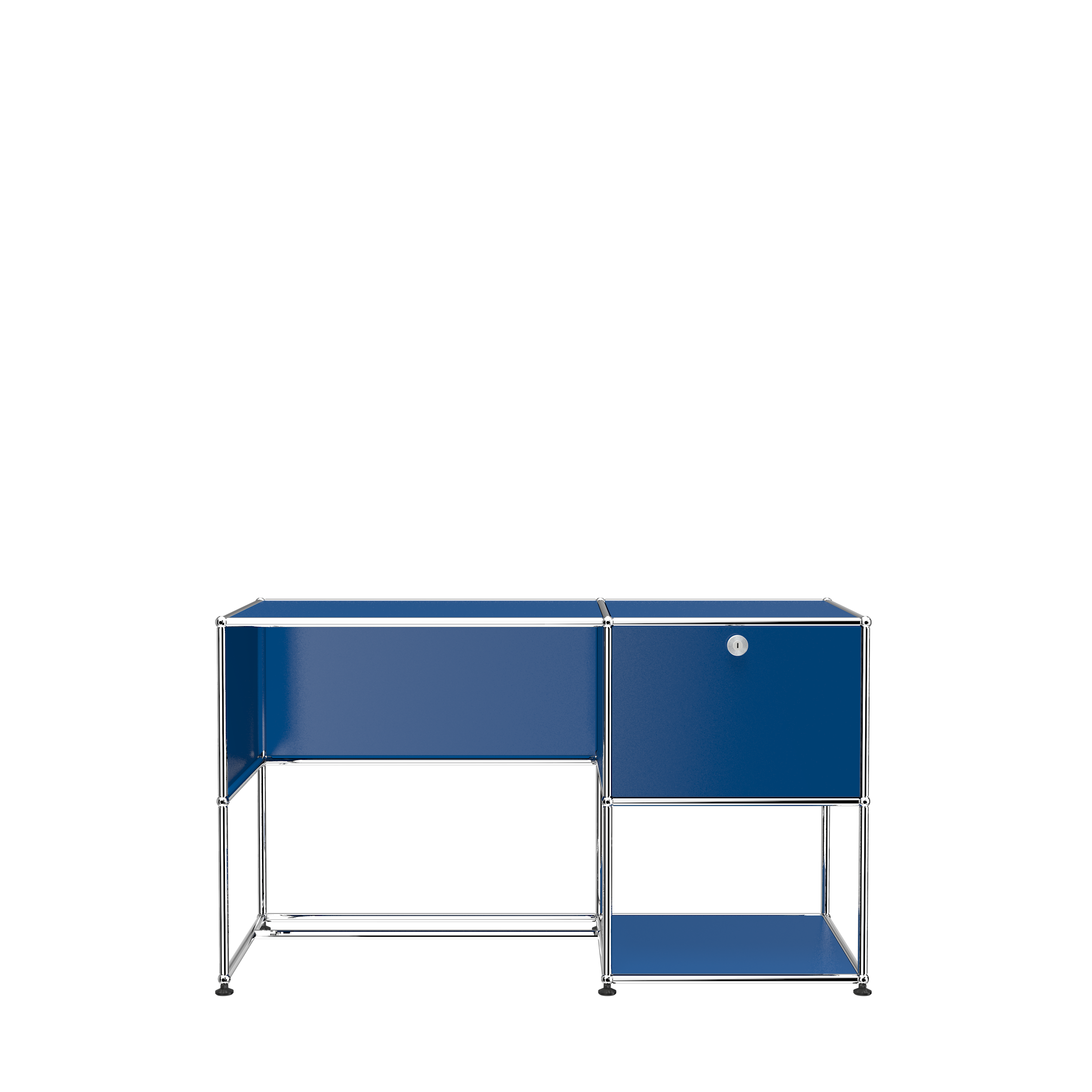 USM Haller Custom Desk A1 - Gentian Blue