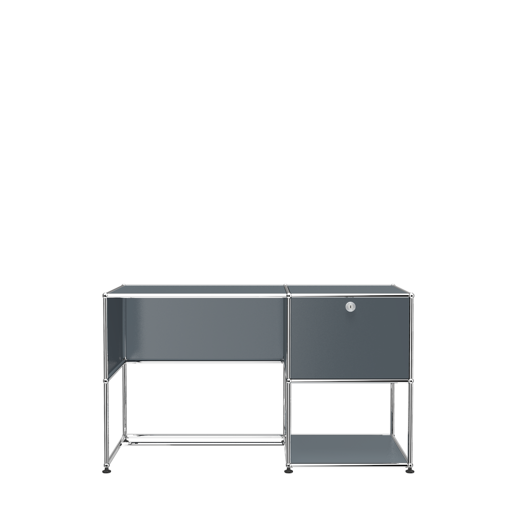 USM Haller Custom Desk A1 - Mid Gray