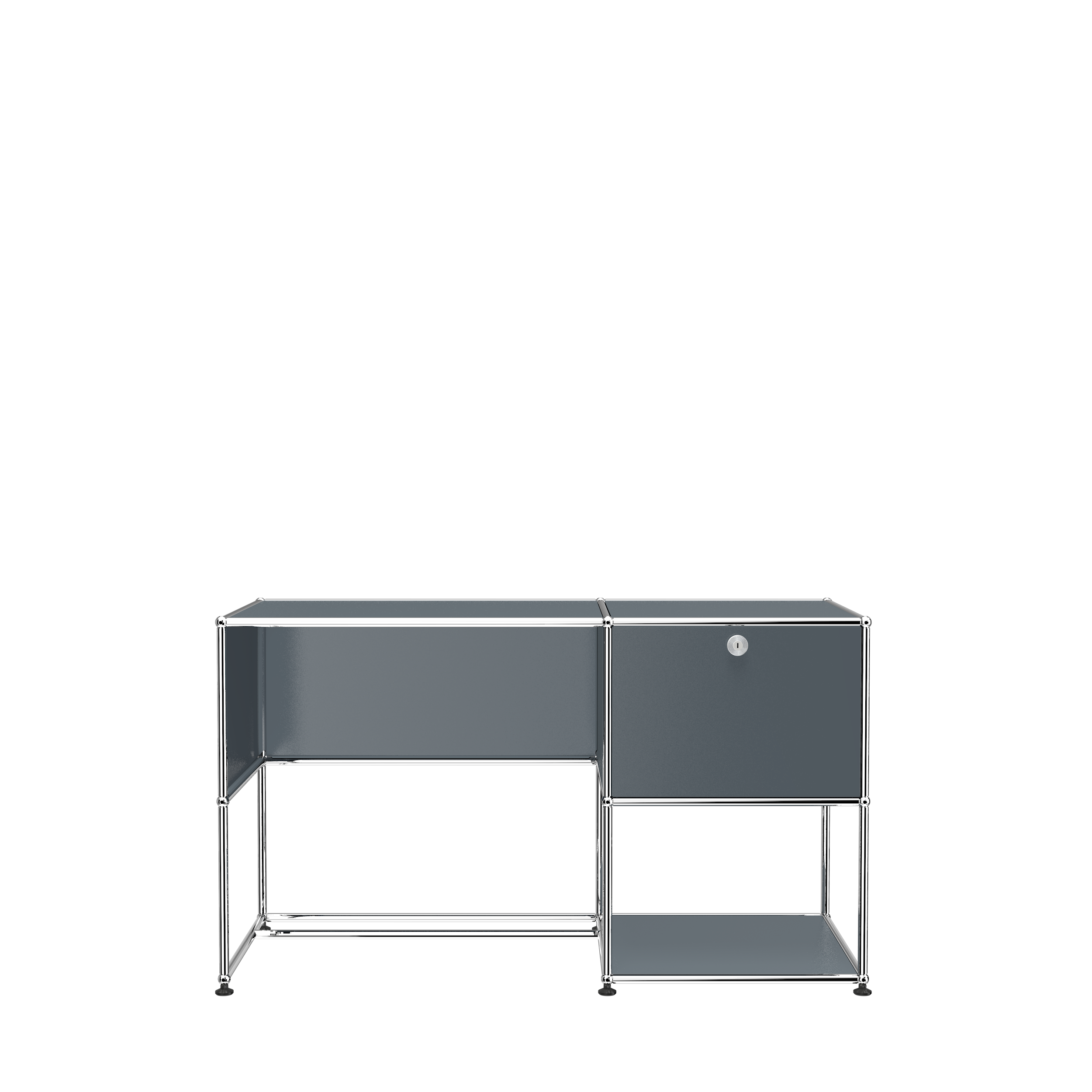 USM Haller Custom Desk A1 - Mid Gray