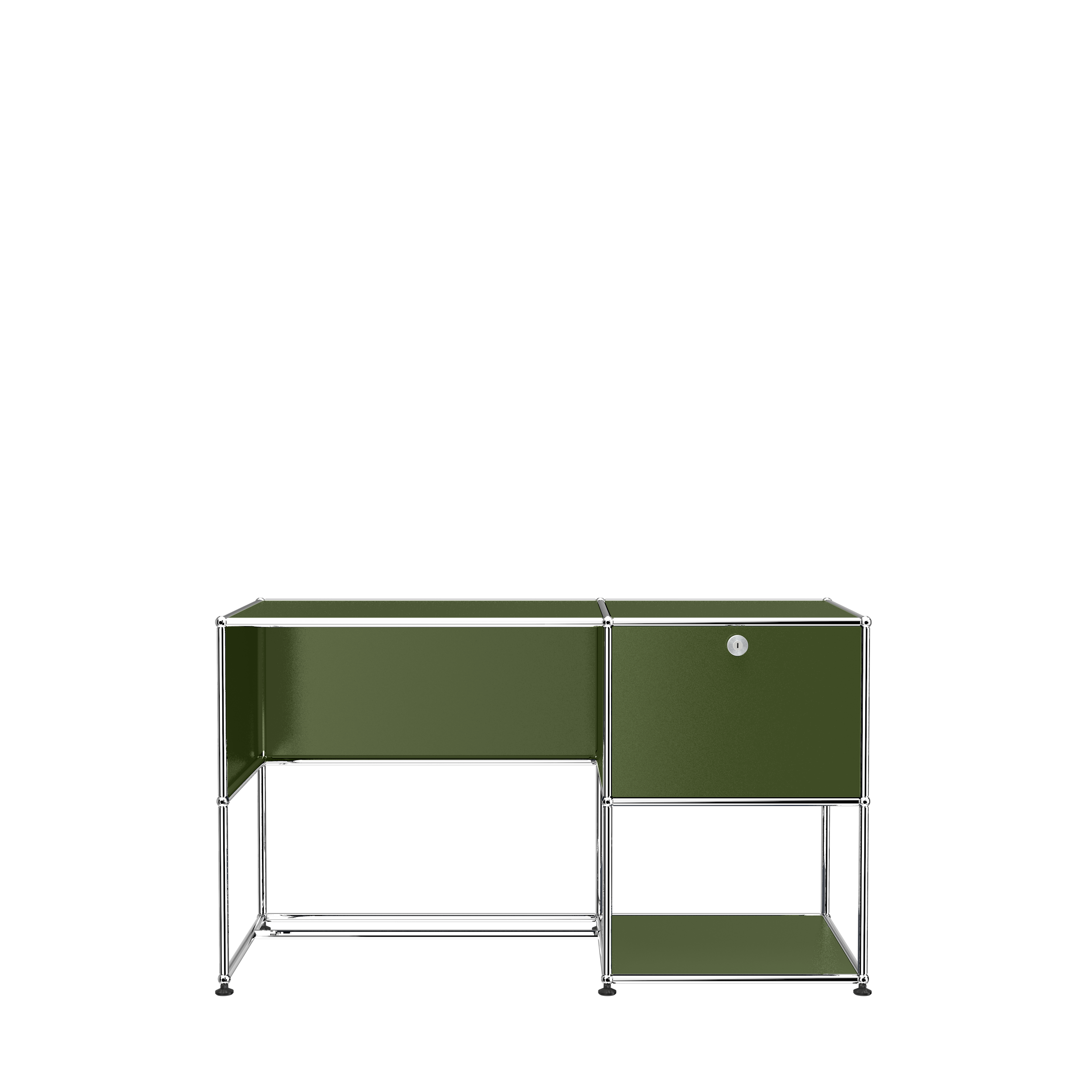 USM Haller Custom Desk A1 - Olive